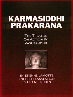 cover image of Karmasiddhiprakarana